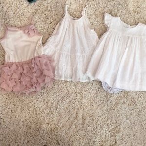 Nordstrom baby dresses 6-9m worn once